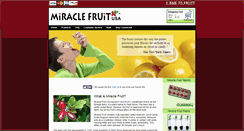 Desktop Screenshot of miraclefruitusa.com