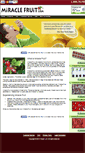 Mobile Screenshot of miraclefruitusa.com